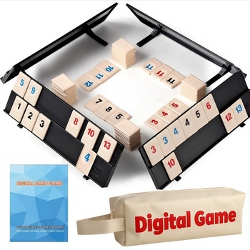 Israel Mahjong Joc digital cu cărți — Joc de masă pentru petreceri în familie, construcție din plastic, interacțiune la petrecere, pentru toate grupele de vârstă