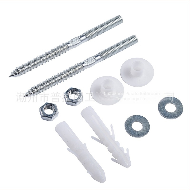 Set montaj pentru chiuvetă suspendată pe perete | oțel inoxidabil 304 | Pratu | Montare pe perete | Stil modern minimalist