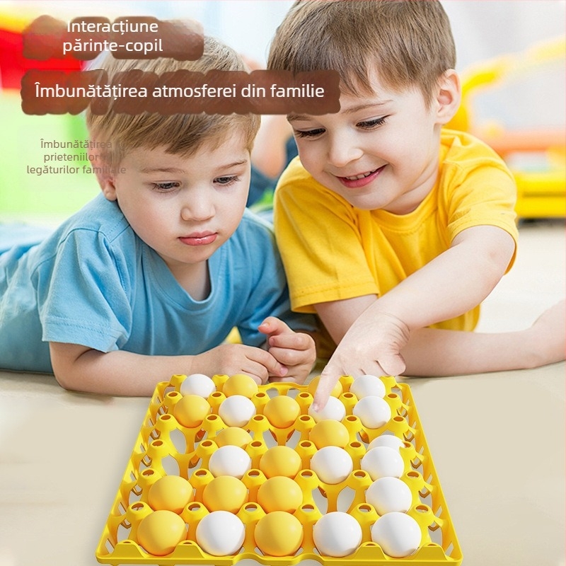 Set de jocuri multiple pentru copii – jocuri competitive multiplayer cu interacțiune părinte-copil, jucărie educativă din plastic, pentru copii între 4 și 6 ani