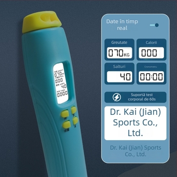 Bosskay sfoară de sărit fără fir – inteligentă, reglabilă, cu numărător, pentru elevi și adulți; corp ABS, specificația 2.8, fitness și sport