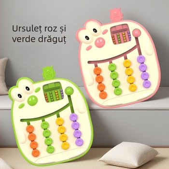 Carduri de board din plastic, marca Kqt, pentru joacă în interior, cu joc de gândire și potrivire; ambalaj: geantă și cutie; potrivit pentru vârsta 0–14 ani.