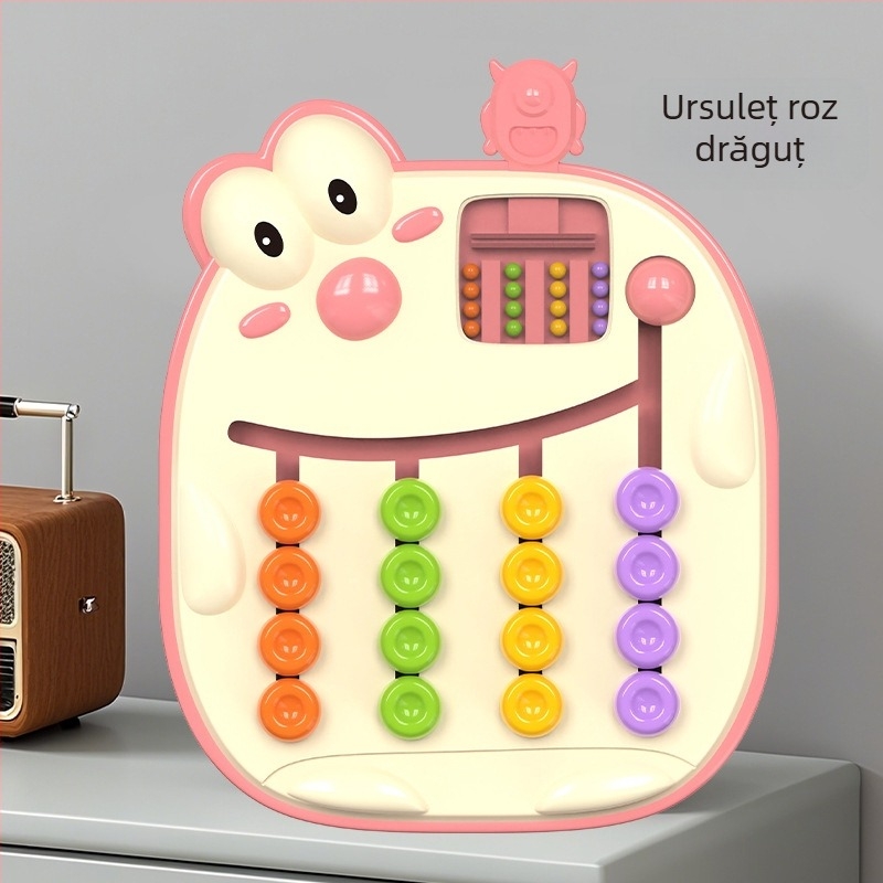 Carduri de board din plastic, marca Kqt, pentru joacă în interior, cu joc de gândire și potrivire; ambalaj: geantă și cutie; potrivit pentru vârsta 0–14 ani.