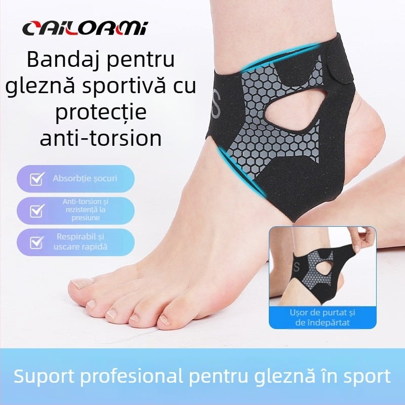 orteză de gleznă, anti-entorsă, protecție profesională, pentru alergare și drumeții, protecția articulației gleznei