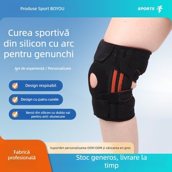 Protecții pentru genunchi pentru drumeții și alergare – nailon, potrivire universală, 100–150 g