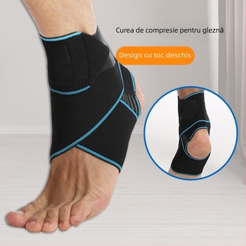 Protecție gleznă înfășurare din fibre poliesterice – pentru adulți, protecție a gleznei, suport gleznă, potrivit pentru baschet, alpinism, alergare
