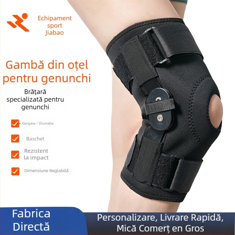 Genunchieră de protecție pentru adulți, din fibră poliesterică, potrivită pentru alpinism montan, greutate 350–400 g