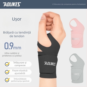 Protecție pentru încheietură unisex din nailon, pentru tenis și alte sporturi cu mingi – AOLIKES