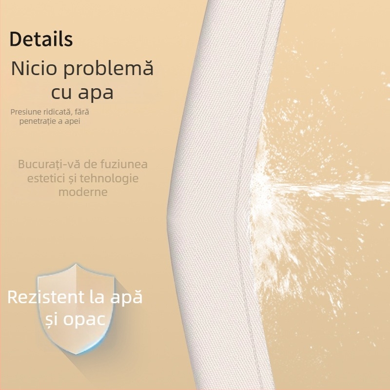 Cortină de duș 90g Chunya Spinning, stil modern și simplu, model: caractere, imprimare logo: disponibilă, Brand: Viansha