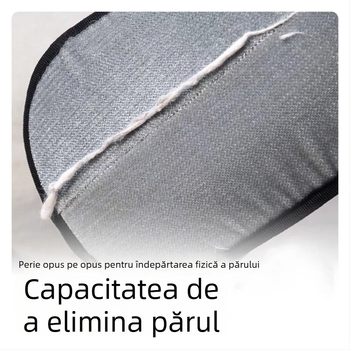 Thing island Mănușă de îndepărtare a părului cu încărcătură statică pentru animale de companie — periere bidirecțională, perie circulară pentru păr, pentru pisică cu blană scurtă