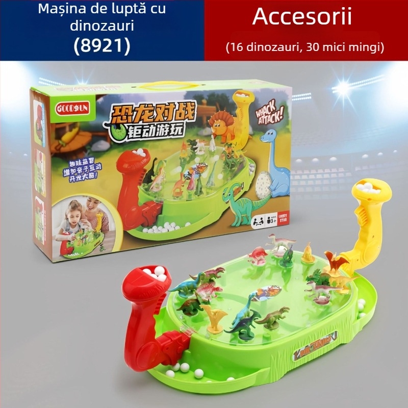 Joc de masă pentru doi – baschet și fotbal, din plastic; interacțiune părinte-copil, dezvoltare a gândirii, coordonare mână-ochi; pentru copii și tineri 4–35 ani