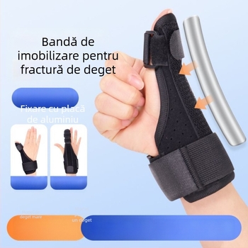 Suport pentru încheietură cu imobilizator deget mare și protecție a tecii tendonului — material: spumă; destinat baschetului; potrivire universală; ambalaj single