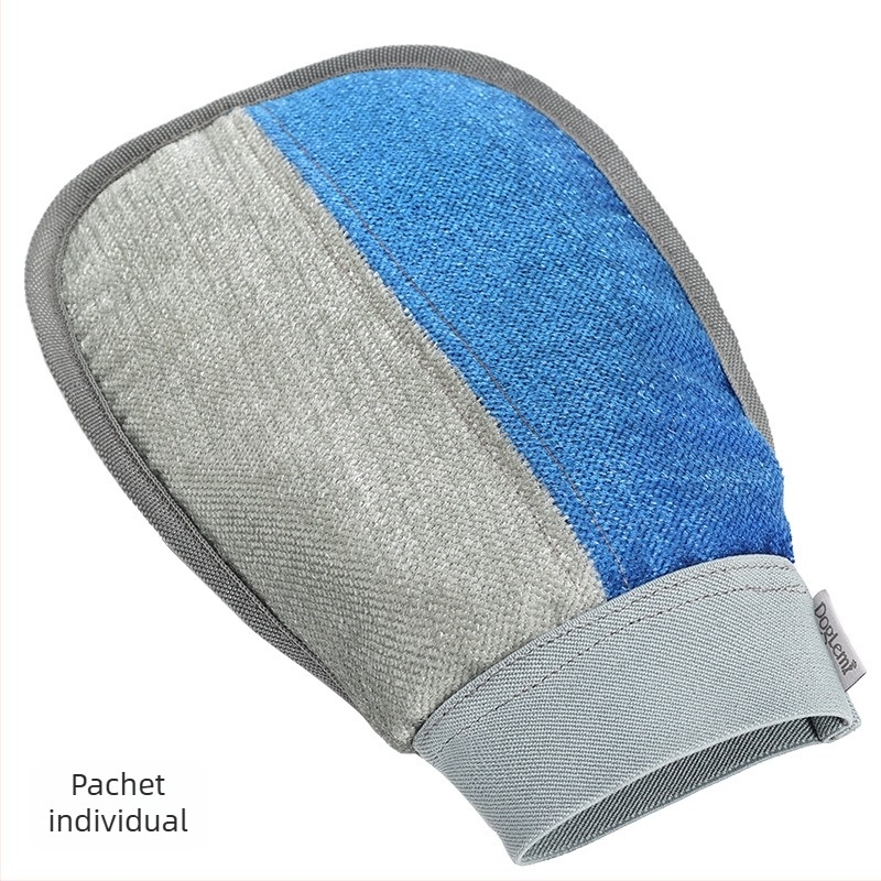 Mănuși pentru îndepărtarea părului animalelor de companie: pisici și câini — Poliester-Bumbac, brand doglemi, pentru mobilier