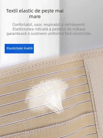 Bandă de protecție a taliei cu plasă respirabilă și placă din oțel – pentru adulți, poliester, pentru baschet