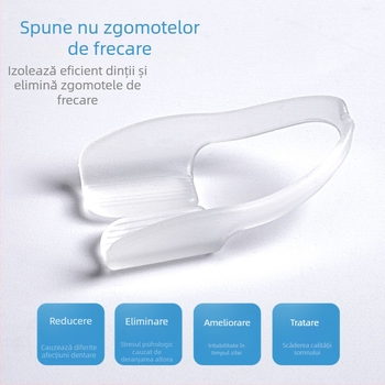 Protector dentar din TPE, utilizare universală, box, pachet de 500 (Material: TPE; Destinat pentru: universal; Sport: box; Ambalaj: 500 buc)