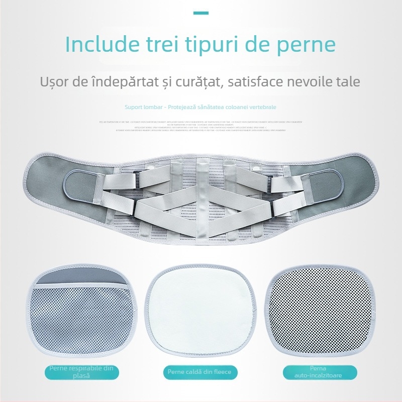 Centură de talie cu placă de oțel pentru fitness acasă, suport talie unisex, fibră poliesterică, potrivită pentru yoga și fitness