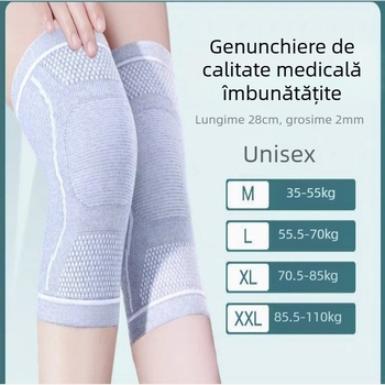 Protecții pentru genunchi din bumbac, Cod produs adesll-HX, potrivite pentru alergare, fitness și ciclism