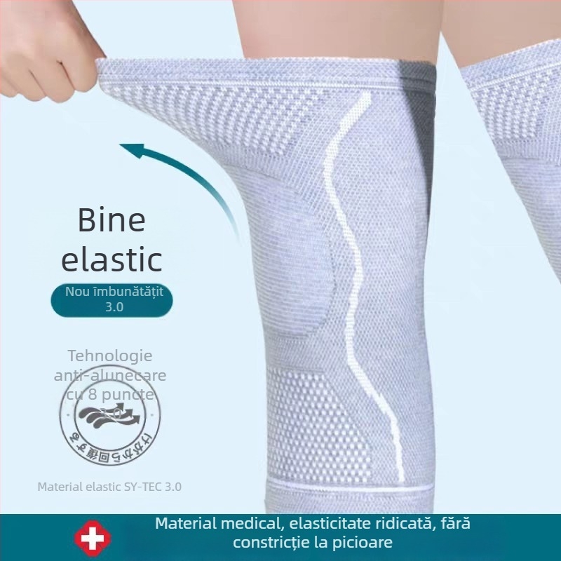 Protecții pentru genunchi din bumbac, Cod produs adesll-HX, potrivite pentru alergare, fitness și ciclism