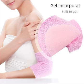 Protecții pentru coate pentru sporturi — material gel pe bază de fibre vegetale, pentru adulți, potrivite pentru badminton și volei