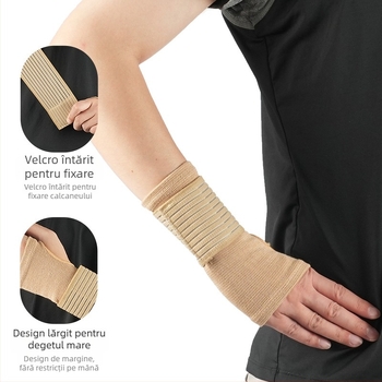 Protector presurizat pentru palmă și încheietură – bandă pentru încheietură, pentru exerciții, badminton și baschet
