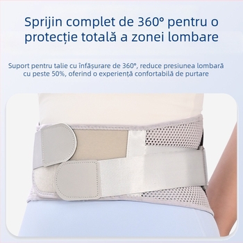 Protector talie din Spandex cu suport lombar și placă metalică – Unisex, potrivit pentru alergare, badminton, fitness