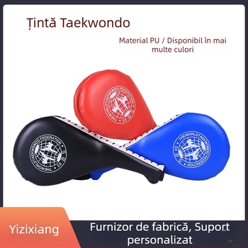 Yi Zixiang Țintă Taekwondo pentru picior cu sunet, aripă dublă, pentru copii și adulți, antrenament box și sanda, corp din spumă, 10 buc