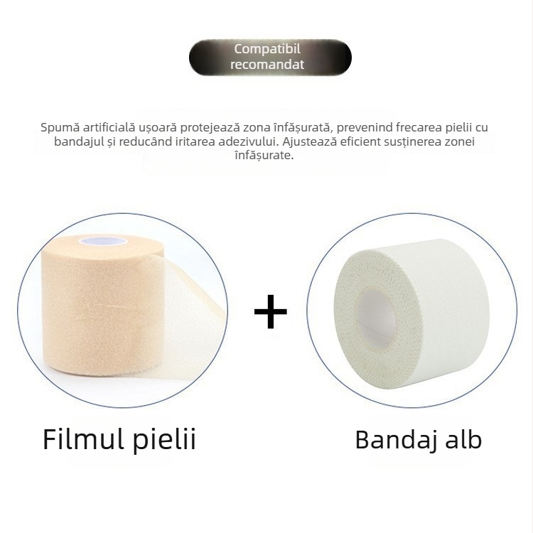 Protecție sportivă combinată – susținere pentru încheieturi, genunchi, gleznă și picior, material bumbac-spandex