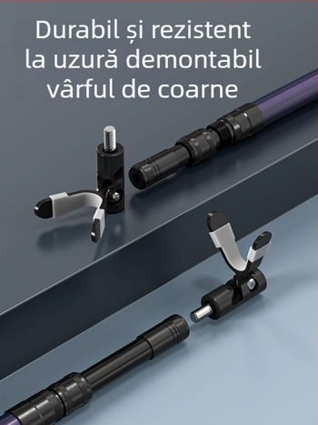 TAB Suport pentru undiță din fibră de carbon — rotație multi-direcțională, nepliabil