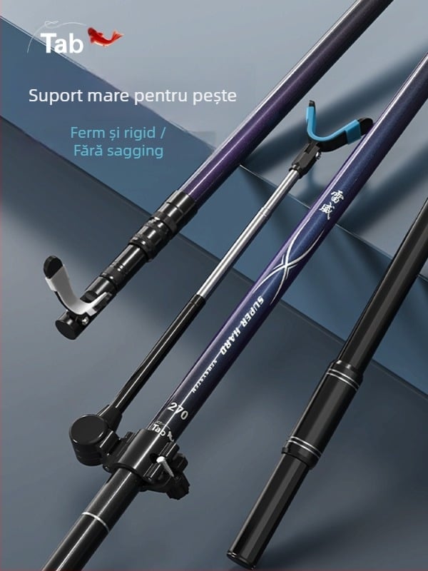 TAB Suport pentru undiță din fibră de carbon — rotație multi-direcțională, nepliabil