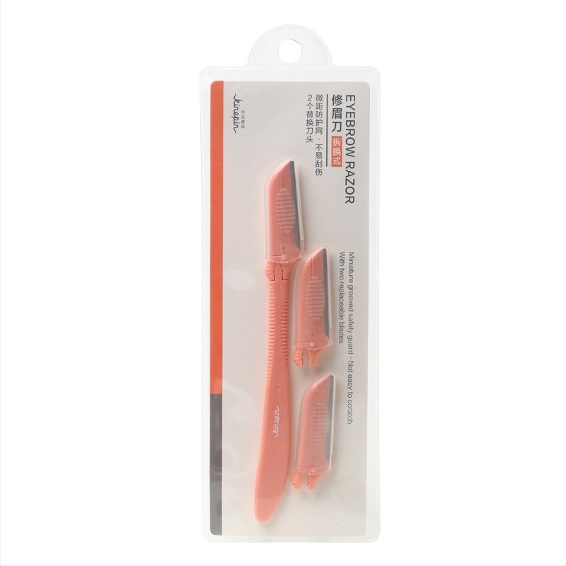 Trimmer pentru sprâncene cu părți înlocuibile — Brand: KINEPIN / Today's Escape; Licențiată etichetă privată; Trimmer de sprâncene de înlocuit; Cantitate în cutie: 840; Materiale: plastic și oțel inoxidabil