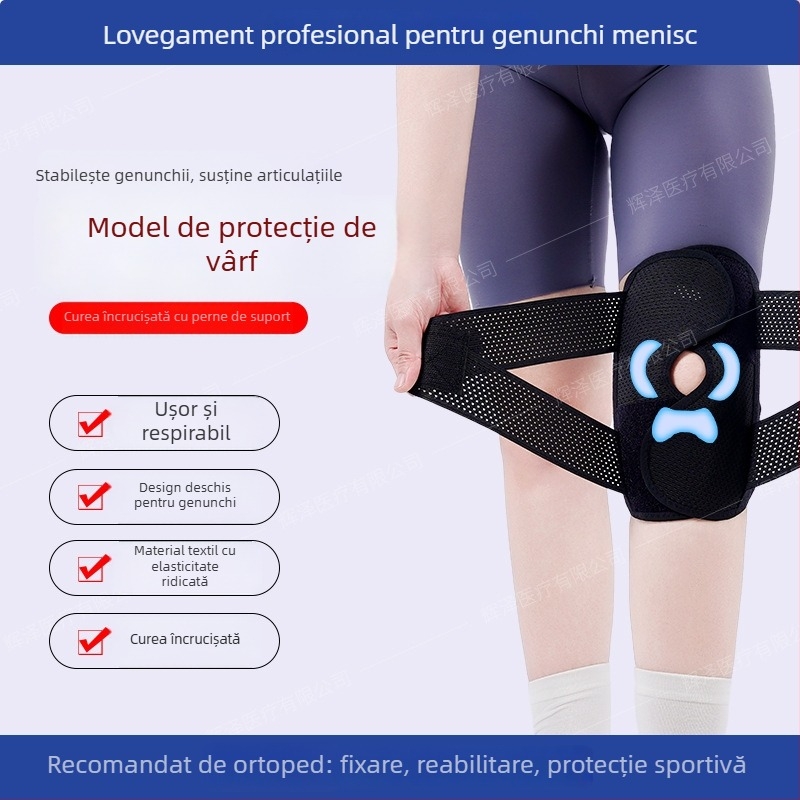 Protecție pentru genunchi din nylon, utilizare universală, protecție a genunchiului, categorie: Knee Guard, marcă Zhongkang Shibo
