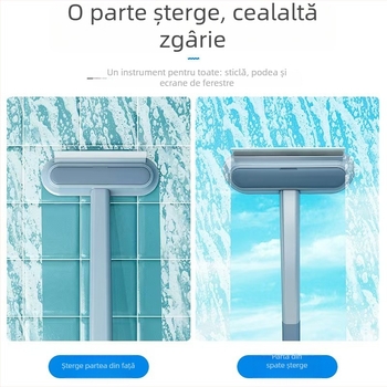 Perie 3-în-1 pentru îndepărtarea părului de pisică, pentru pisici cu păr lung; Unealtă de curățare a sticlei și a ecranului; Material PP; Lansare 2024