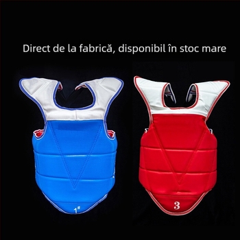 Echipament de protecție Taekwondo – Set complet pentru antrenament practic, Model Maya: protecție cap, palmă, umăr, cot, genunchi și talie, cu burete de umplutură