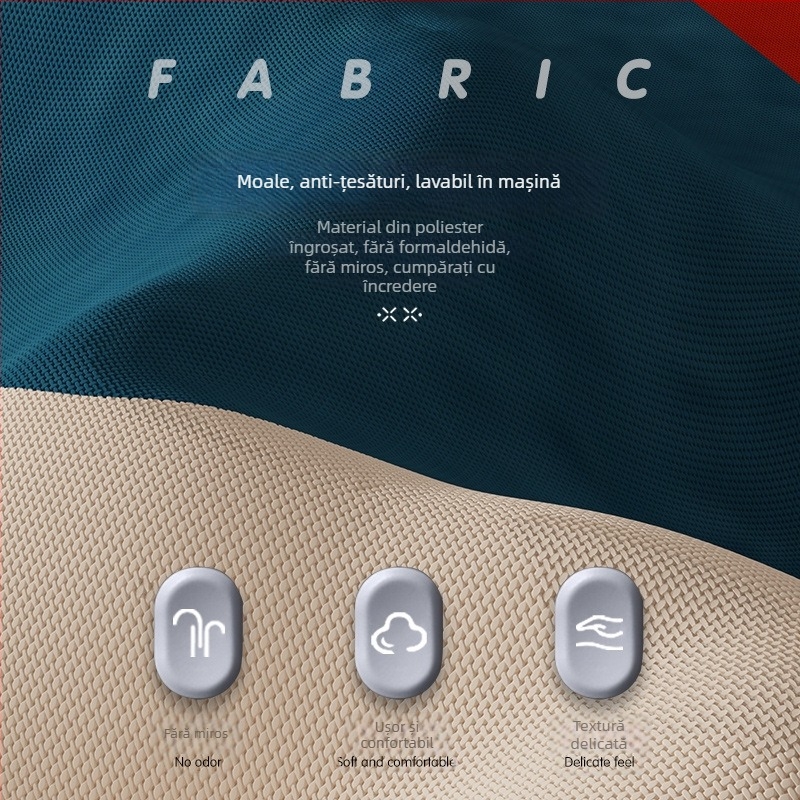 Set perdea de duș - impermeabil, instalare fără găuri, rezistent la mucegai și umezeală, poliester, model abstract cu blocuri colorate inspirat de pisici