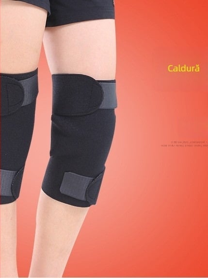 Genunchiere autoîncălzite pentru protecția articulației genunchiului – poliester, potrivite pentru alergare, fitness și masaj de sănătate