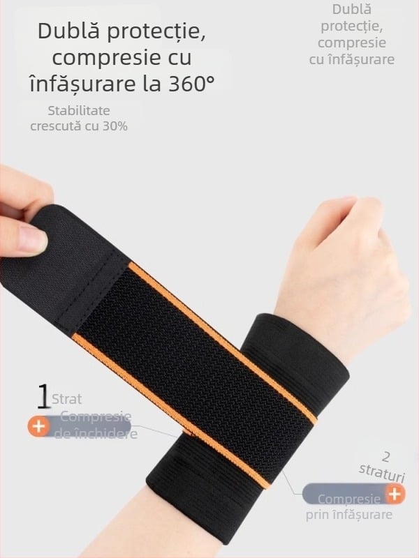 Protecție pentru încheietură din spandex – potrivire universală, pentru tenis, protejează încheietura