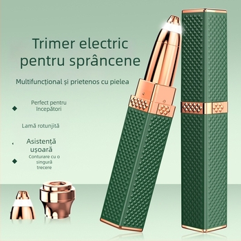 Trimmer electric pentru sprâncene XIBODUN, corp ABS, alimentare USB, pentru uz casnic
