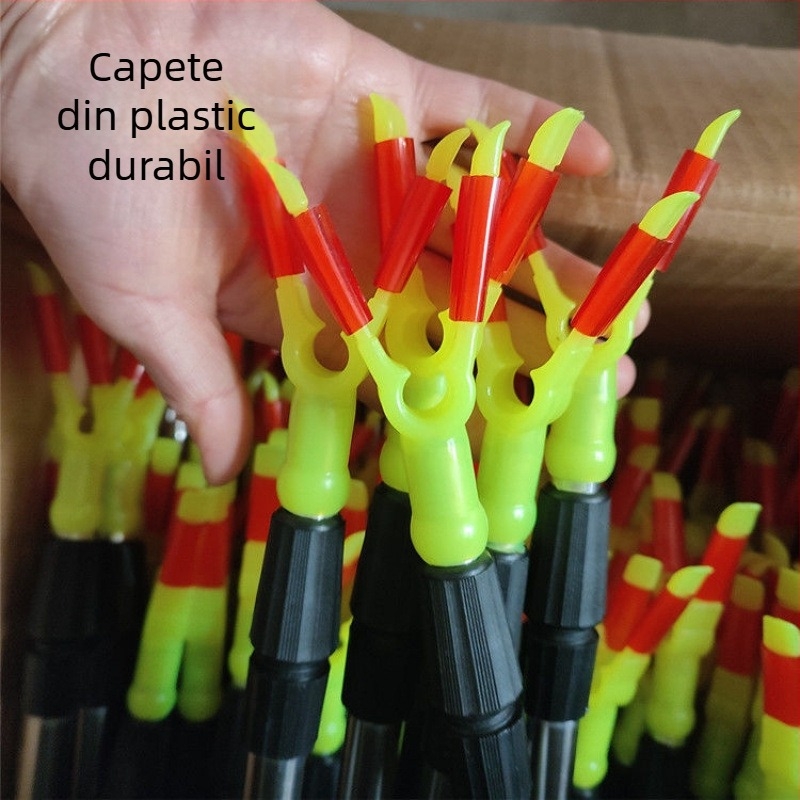 Suport pentru undițe de pescuit marin – simplu, cu un singur braț, cu cui, tijă telescopică • Brand Unique • Material Alt