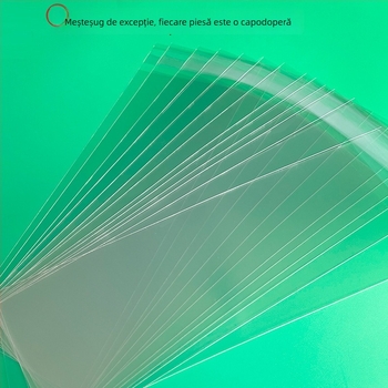 Geantă de stocare transparentă, adezivă, îngroșată, din OPP, Card Protection, pentru Light and Night Love și Idol Dream Festival