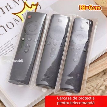 Protecție universală pentru telecomandă, impermeabilă și rezistentă la praf, pentru telecomenzi de AC și TV, pungă transparentă din folie termocontractibilă (Material: Alt; Compoziție: Alt; Conținut: 1; Stil: Simplitate modernă; Categoria: Protecție teleco