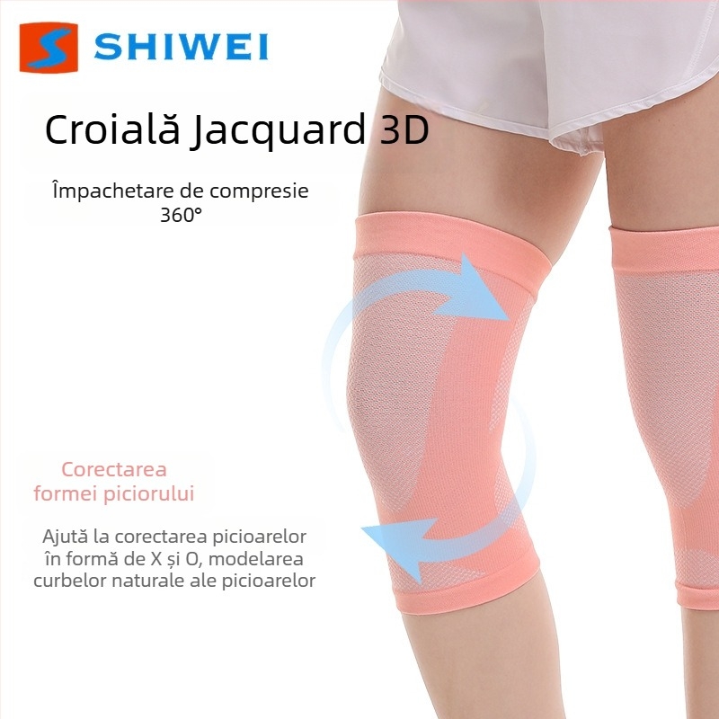 Genunchiere – Nylon, pentru adulți, protecție multisport (baschet, alergare, badminton)