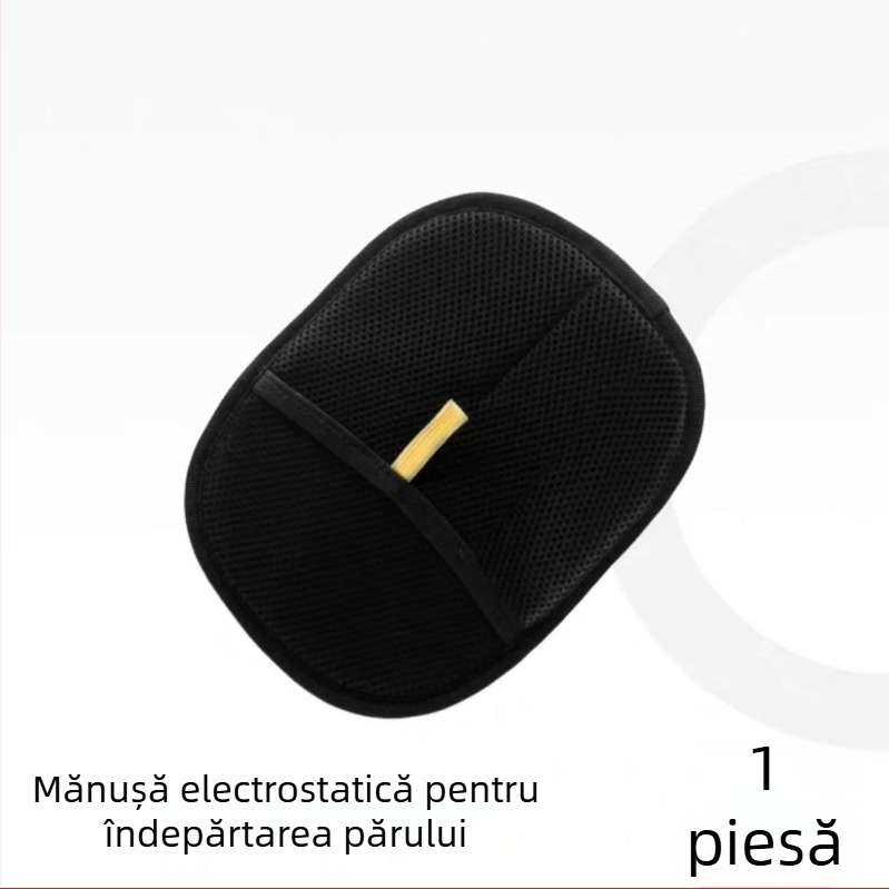 Mănușă electrostatică pentru îndepărtarea părului la câini și pisici – îngrijire blană, periere