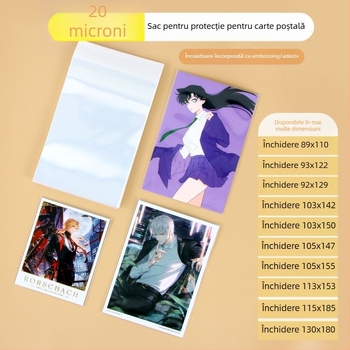 Geantă pliabilă cu închidere automată pentru cărți poștale, model 8672243