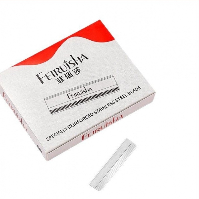 Lame pentru sprâncene, ondulate, de unică folosință, set 10 buc., oțel