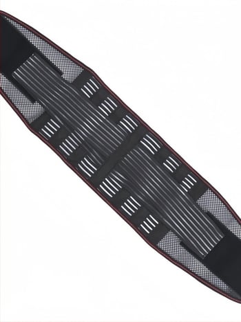 Centură de talie cu placă de oțel – subțire, plasă respirabilă, unisex, protecție talie (Poliester; Placă de oțel; Unisex; Activități în aer liber; Protecție talie)