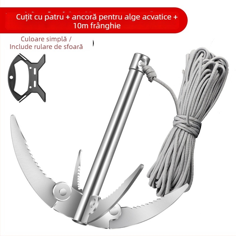 Mengda cuțit pentru tăierea vegetației acvatice pentru pescuit – unealtă de eliminare a ierbii