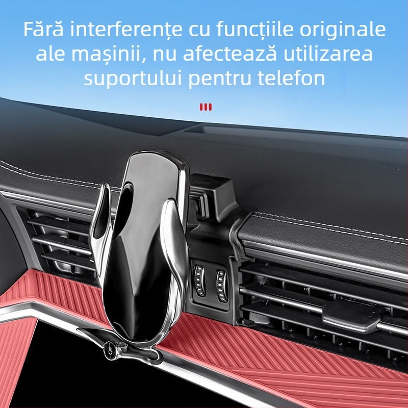 Pad protector din silicon pentru consola centrală Audi A6L – decor interior și depozitare