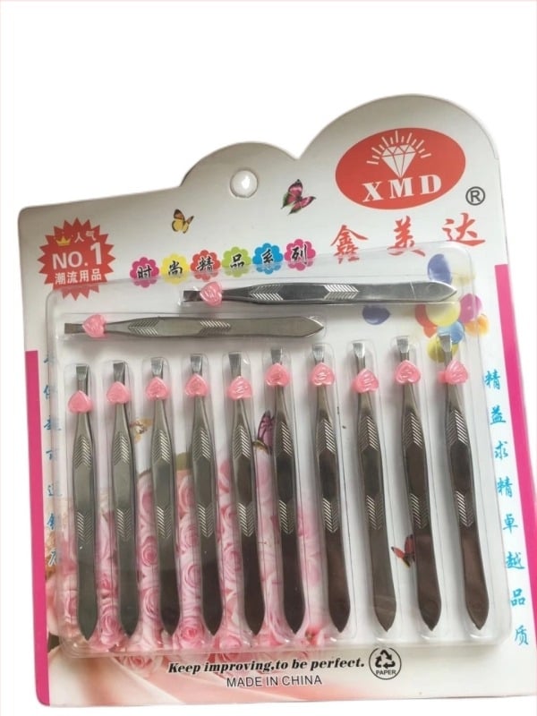 Xinmeida clemă pentru sprâncene, instrument cosmetic din oțel, cod produs 10099