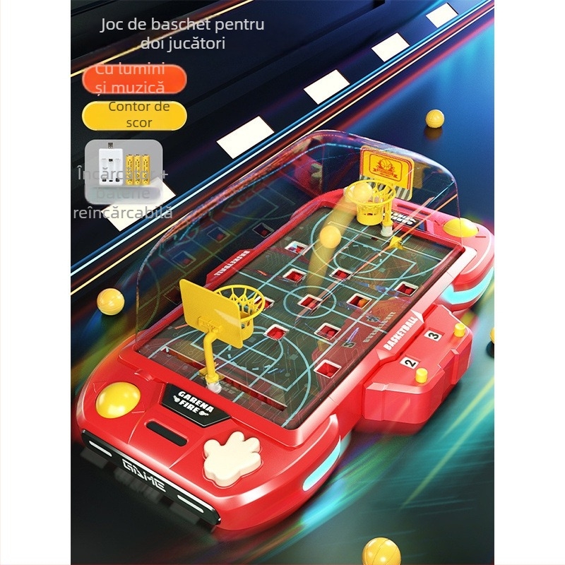 Joc de basket pe masă pentru două persoane – joc educațional interactiv familie-părinte, cadou de ziua de naștere (Material: Altul; Brand: Altul; Țara de origine: China continentală; Vârstă aplicabilă: Adulți peste 61 de ani)