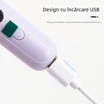 Trimer pentru sprânene USB, corp ABS, electric, pentru uz casnic, universal