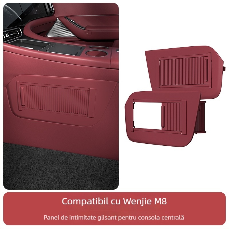 Rulou pentru control central M7M8 — separator de confidențialitate, ABS, montaj Snap-on